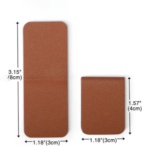 Wholesale Leather Magnetic Bookmark Fashion Magnetic Page Clip