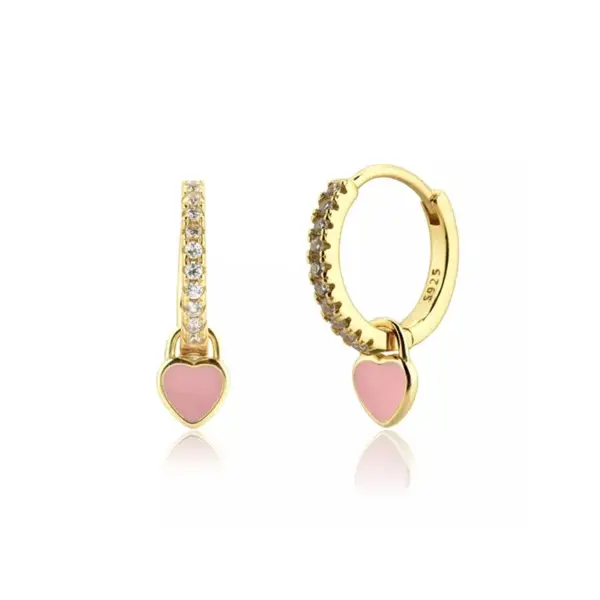 Wholesale 1 Pair Simple Style Geometric Copper Earrings