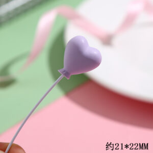 Purple love balloon