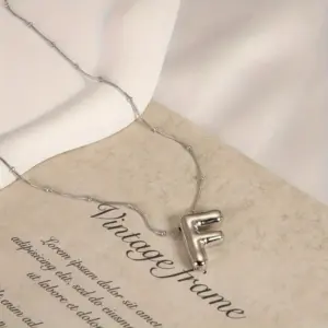 Silver / Letter F