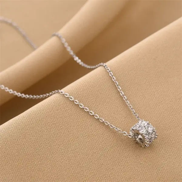 Real Gold Plated Round 304 Stainless Steel Fashion Waterproof Non Tarnish Necklace