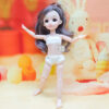 Wholesale 30cm body doll giant baby lace elastic underwear dress-up girl toy triangle cotton leggings