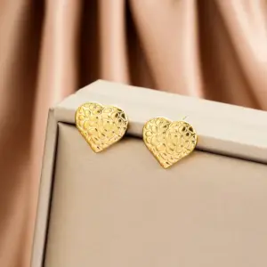 E1406-A (Gold Stud Earrings Pairs)