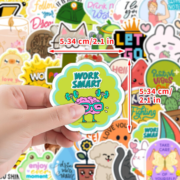 Wholesale 50 cute graffiti stickers waterproof decorative stickers