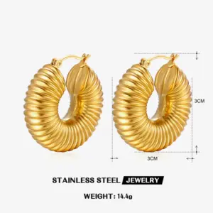 Threaded Earrings-ZN379