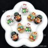 Wholesale Snowman New Year Christmas Hand-painted Beaded String