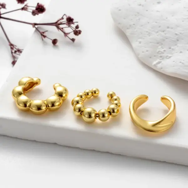 1 Piece Vintage Style Cool Style Geometric Eye Snake Plating Copper 18k Gold Plated Ear Studs