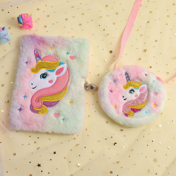 oly-8dd0899a9405dbe9c08d7f3136216f67 Wholesale Unicorn Plush Shoulder Bag Cute Shoulder Crossbody Bag