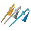Wholesale South Korea Creative Sword Gel Pen Long Sword Tassel Blue Core Weapon Pen Student Stationery 8716