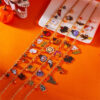 Wholesale Halloween Cat Pumpkin Funny Cartoon Pendant Necklace