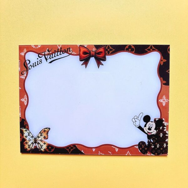 Wholesale New Acrylic Writing Board Message Board Big Brand Mixed Cross-Border Tk Us and Japan Popular Style Erasable 15cm