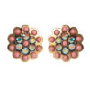 oly-8dfbc5d6ef988fa09575b6d5f054589b Wholesale Western-style turquoise earrings, vintage-style diamond-encrusted turquoise flower earrings