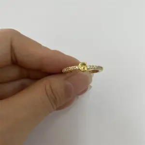 14K Real Gold-Letter G / One Size