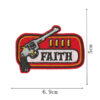 Wholesale Western cowboy embroidery labels, clothing aessories, anime embroidery patches