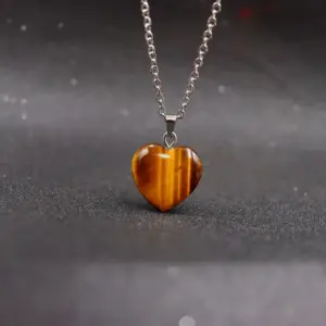 Heart-Shaped Tiger Eye