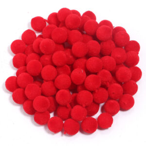 Red / Outer diameter 8mm, hole 1mm