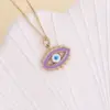 Wholesale PVD Coated 18K Gold Real Gold Plated Eye Stainless Steel Waterproof Non Tarnish 304 Stainless Steel