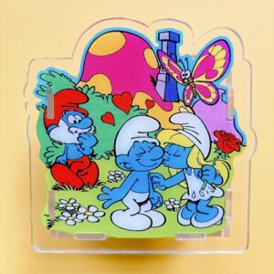 B551-Smurf Pen Holder