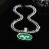 Wholesale Hip Hop Jet Necklace Men's Cuban Chain