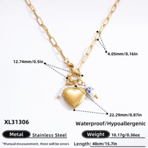 XL31306 / Electroplated 18k real gold