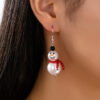 oly-8e9a271fb6cf975f6250af84a0005f17 Wholesale Snowman Santa Claus Earrings