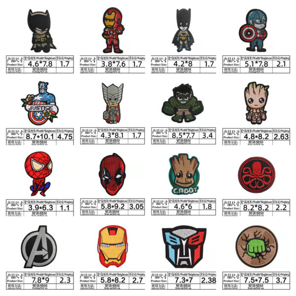 Wholesale cartoon embroidery cloth stickers patch stickers OLY Exclusive