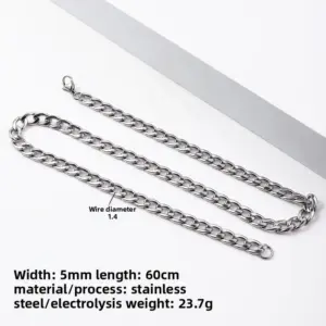 Steel Color 5.0mm / Length 60cm