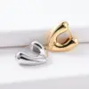 Wholesale 1 Pair Fashion Heart Shape Plating Copper 18k Gold Plated Earrings
