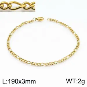 Gold 190 * 3mm = Bracelet KB146842-Z