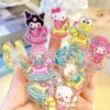 Wholesale acrylic clip girl cute clip cartoon clip Folder OLY Exclusive