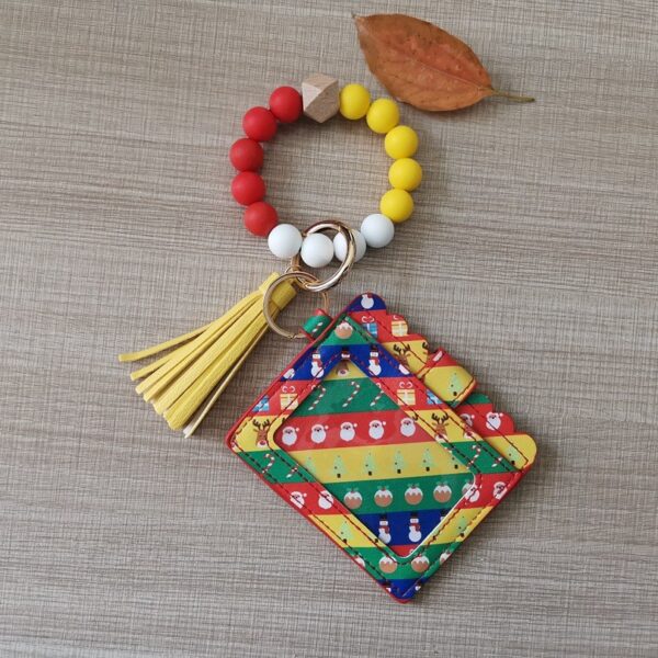 Wholesale Keychain card holder printed card holder