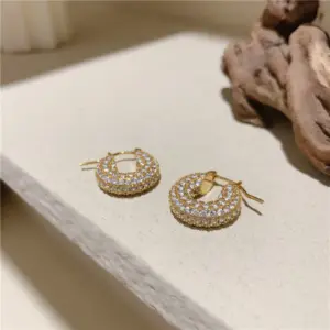 Gold Plated-Gold, Small Size 1. 3cm