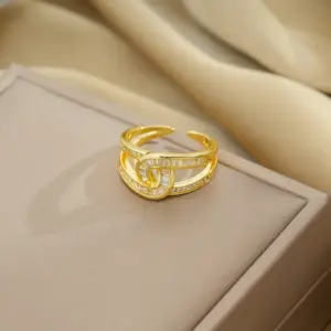 649 Gold CC Ring