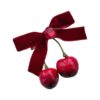Wholesale Cherry Bow Hair Clip Hair Accessories