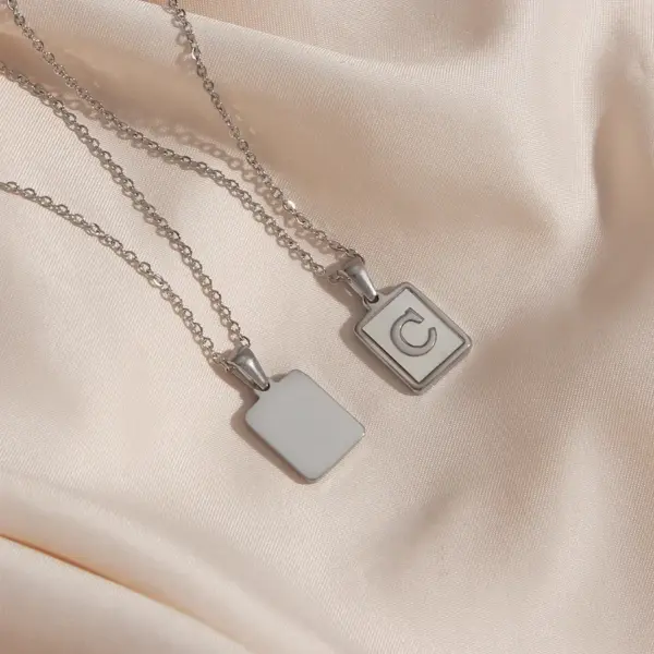 PVD Coated Real Gold Plated Letter 304 Stainless Steel Fashion Waterproof Non Tarnish 304 Stainless Steel