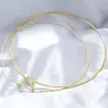 Wholesale Jewelry Casual Simple Style Geometric 304 Stainless Steel 18K Gold Plated Choker