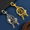 Wholesale Cross-border Explosions Small Animal Keychain Creative Bone Dragon Bag Pendant High-value Fashion All-match Trendy Jewelry
