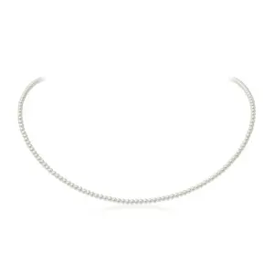 5mm Pearl Necklace [Titanium Steel No Fading]]
