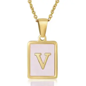 Pink Shell V (Including Chain)