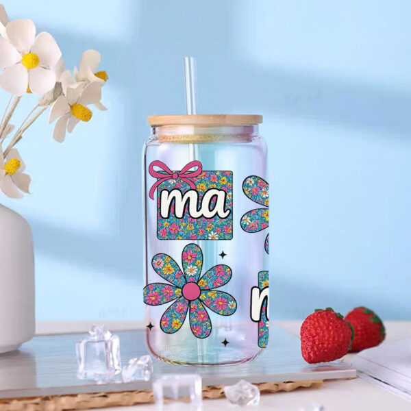 Wholesale Christmas tree 16oz Cup UV DTF Wraps