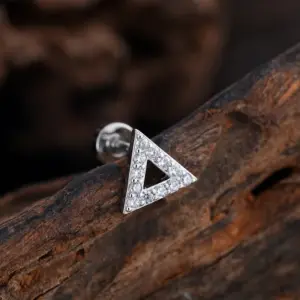 3365 Silver / Ear Studs