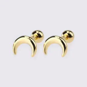 Golden Moon Studs Pieces
