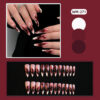 Wholesale Halloween bloody French long pointed false nail tips