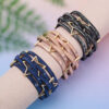 Wholesale Pu Leather Magnetic Buckle Bracelet