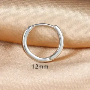 Y10078-12mm Silver-1PC