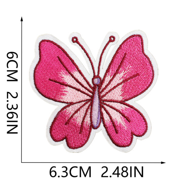 Wholesale DJ nightclub style embroidered cloth stickers pink girl disco jumping patch stickers Super running high heels computer embroidered Zhang Zi ironing