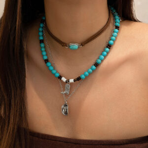 08 Necklace White K 5050 / See details