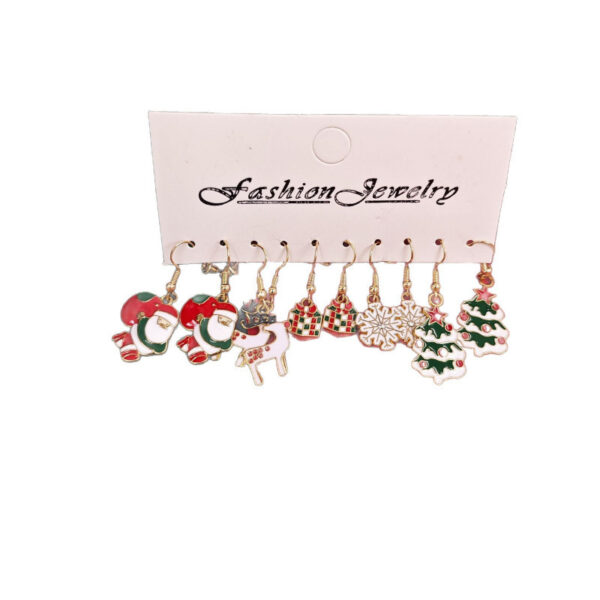 oly-8f9546883371ac3c2842ef1041cf753d Wholesale Alloy Snowman Gift Earrings