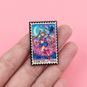 Wholesale Girl Cartoon Metal Badge Brooch Accessories