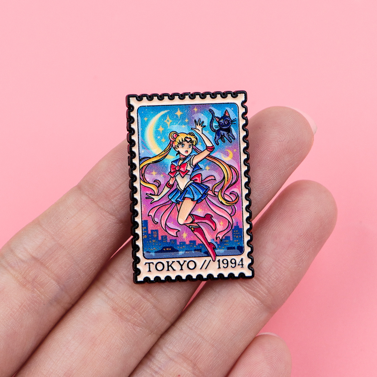 Wholesale Girl Cartoon Metal Badge Brooch Aessories